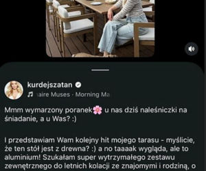 Barbara Kurdej-Szatan urządza sobie taras i dom za darmo
