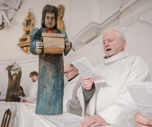 Prezentacja odnowionych rzeźb z bielańskiej szopki betlejemskiej