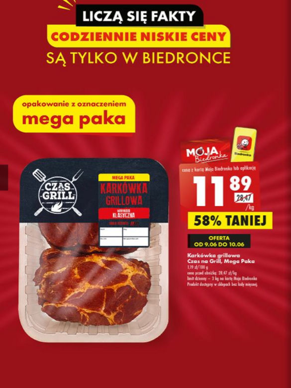 Biedronka na weekend