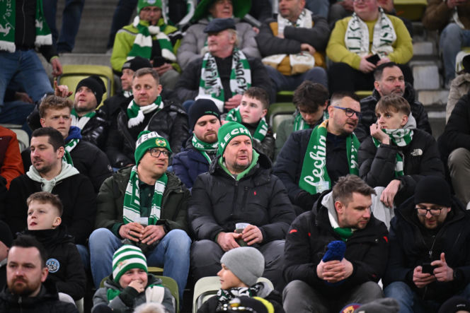 Lechia Gdańsk - Jagiellonia Białystok: Zdjęcia kibiców i zawodników z meczu 24. kolejki PKO BP Ekstraklasy