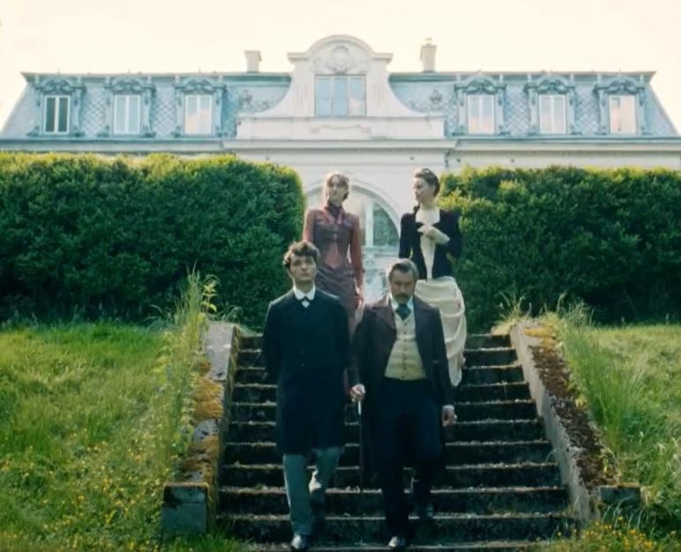 Matylda. Maurycy Rubin (Mirosław Haniszewski), Izabela (Grażyna Sobocińska), Michał (Karol Nowiński), Matylda (Maria Kowalska)