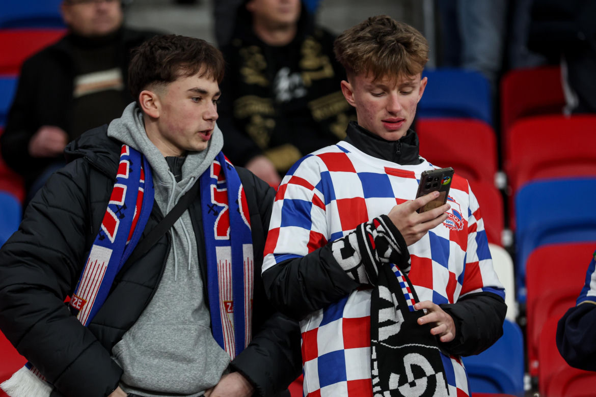Górnik Zabrze - Legia Warszawa: Zdjęcia kibiców i zawodników z hitu 13. kolejki PKO BP Ekstraklasy