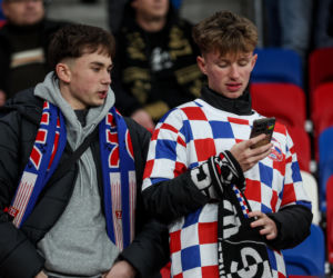 Górnik Zabrze - Legia Warszawa: Zdjęcia kibiców i zawodników z hitu 13. kolejki PKO BP Ekstraklasy