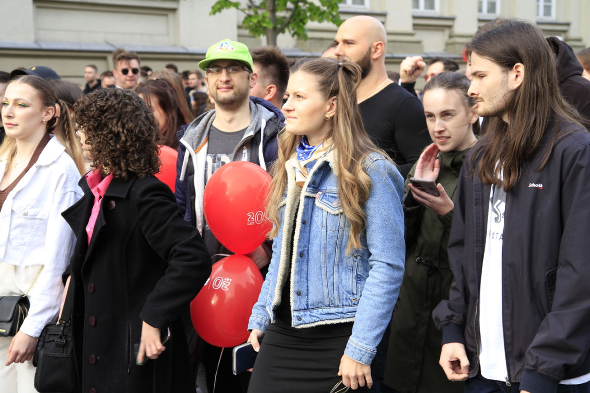 Korowód studencki 2023 w Lublinie