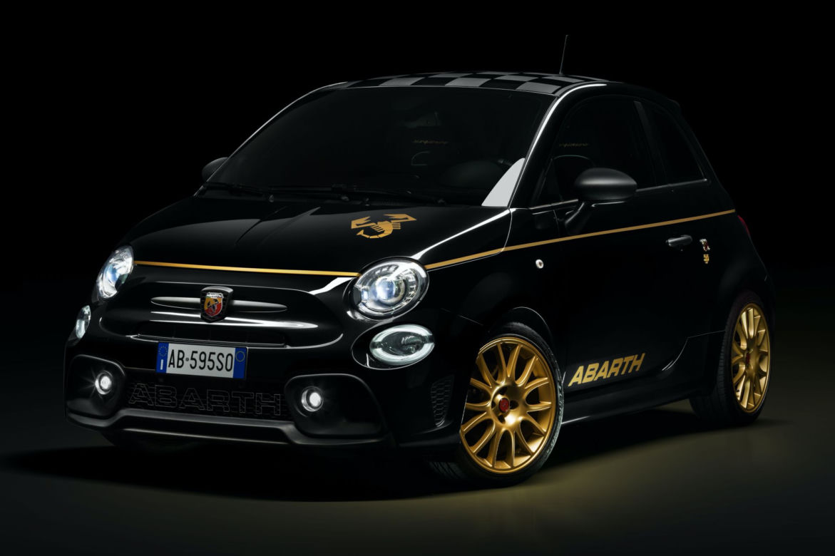 Abarth 595 Monster Energy Yamaha i Scorpioneoro