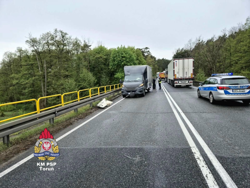 W wyniku zdarzenia cztery osoby trafiły do szpitala