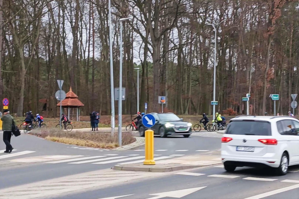Szczecińscy rowerzyści powitali 2025 rok