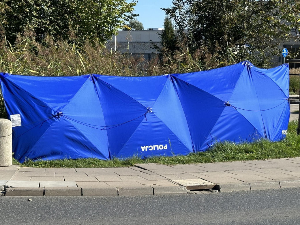  Zwłoki mężczyzny w rowie w Wilanowie
