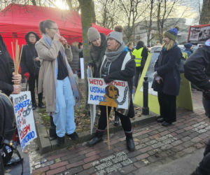 Protest przed Sejmem (17.12.2025)