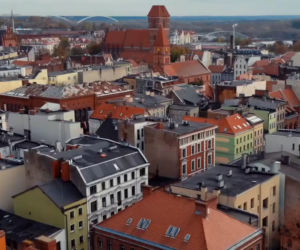 Starówka toruńska z lotu ptaka!