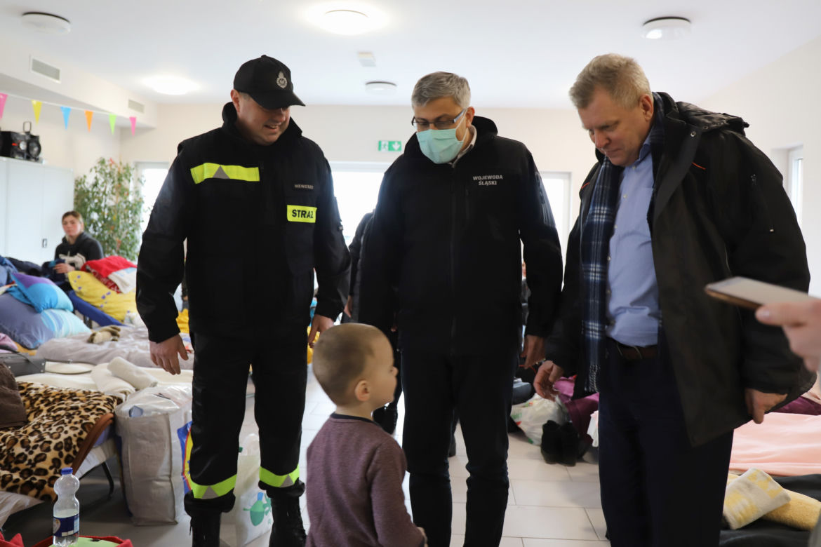 W Pyrzowicach powstanie kolejny punkt dla uchodźców z Ukrainy? "Zastanawiamy się nad takim rozwiązaniem"