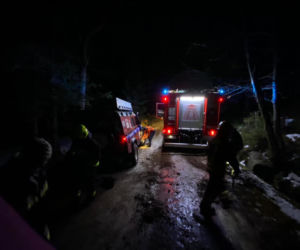 Pożar w schronisku w Karkonoszach