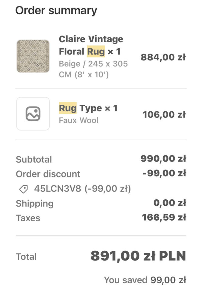 RugEditorial - dywan