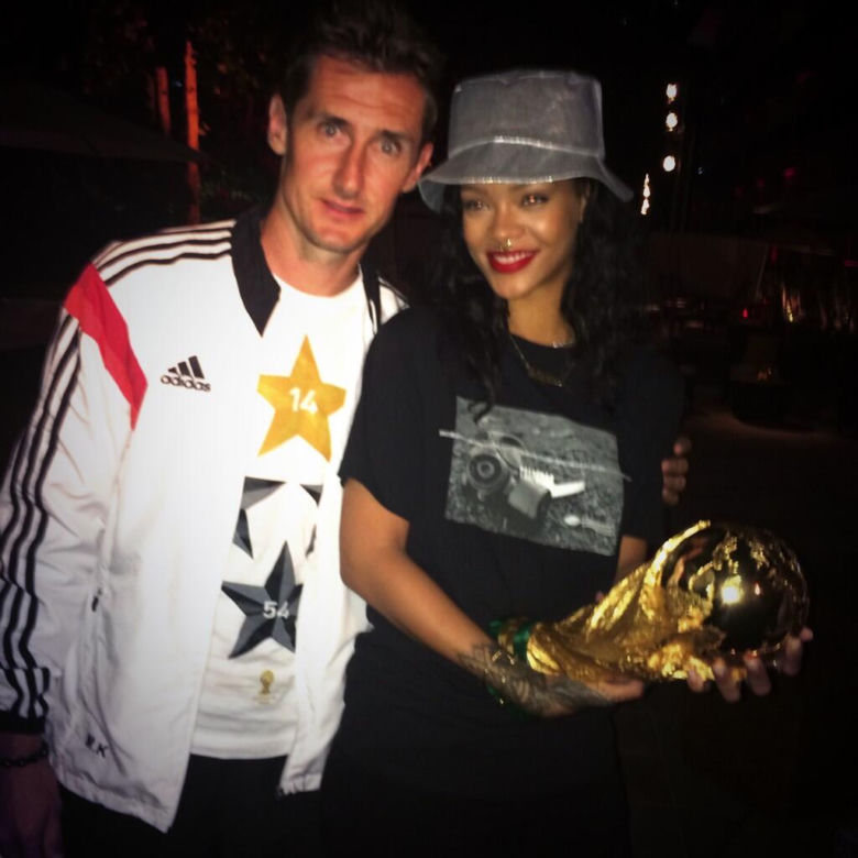 Rihanna, finał mistrzostw świata 2014