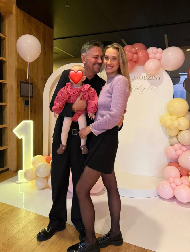 Krzysztof Ibisz świętuje 1. urodziny córki