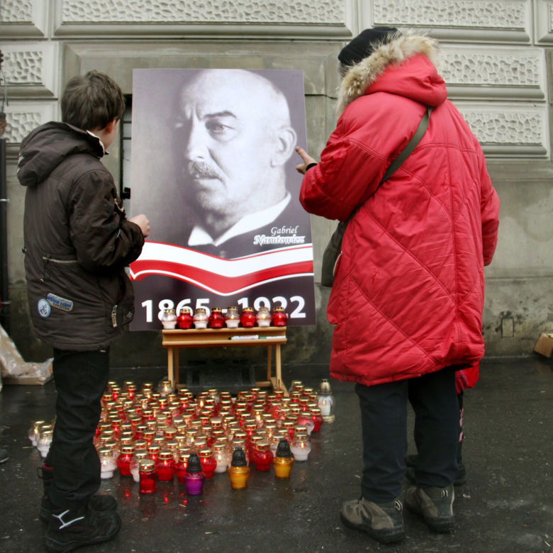 Mija 100 lat od zamachu na prezydenta Gabriela Narutowicza
