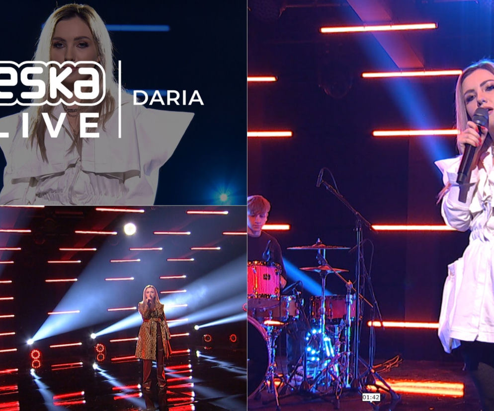 Daria to wulkan energii z magicznym głosem! Koncert w ESKA Live już jest!