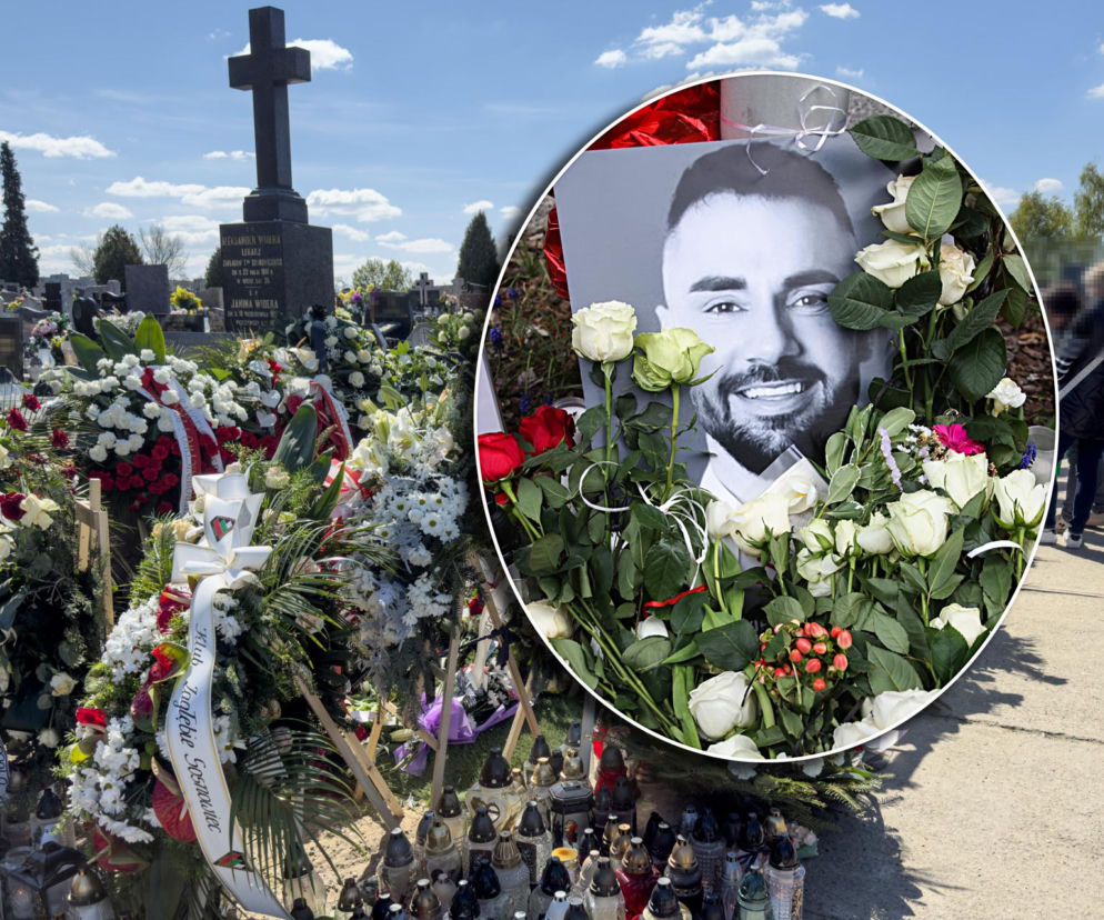 Tak wygląda grób Łukasza Litewki dzień po pogrzebie. Ten widok rozdziera serce