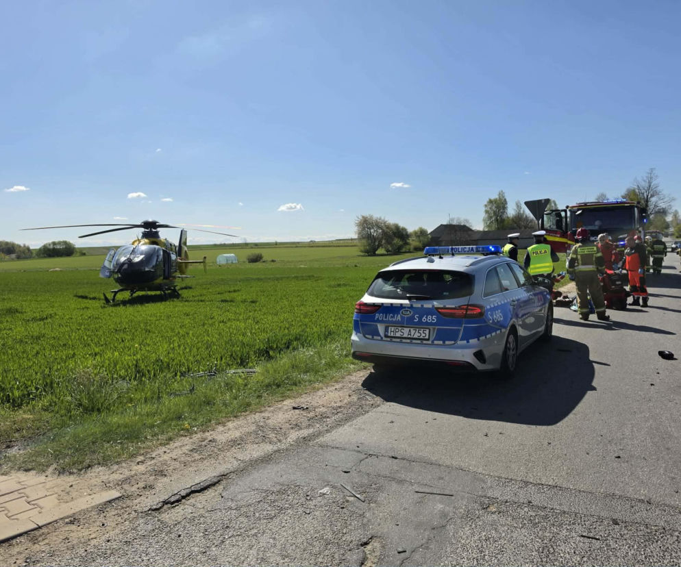 Wypadek w Szerzawach