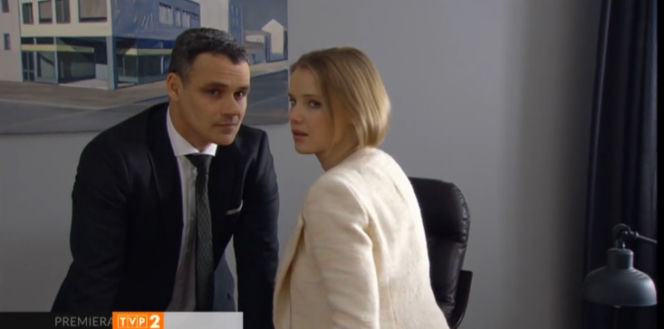 O mnie się nie martw 4 sezon. Iga (Joanna Kulig), Łukasz (Jan Wieczorkowski)