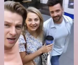 Przyjaciółki 18 sezon: Inga (Małgorzata Socha), Andrzej (Adam Adamonis), Rafał Szatan