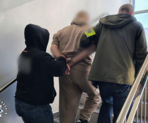 Uciekał skradzioną karetką i potrącił policjantkę. Padły strzały!