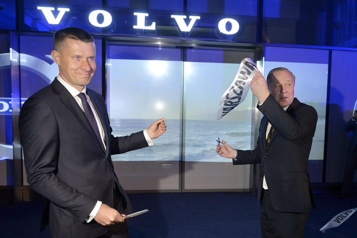 Otwarcie nowego salonu Volvo w Warszawie