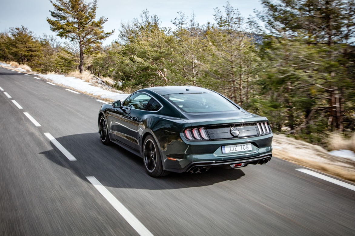 Mustang Bullitt wjeżdża do Europy