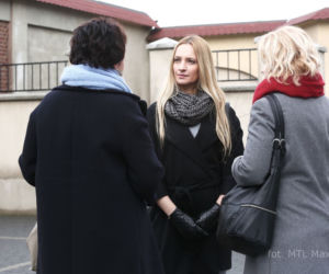 M jak miłość odc. 1135. Teresa (Dominika Łakomska), Marysia (Małgorzata Pieńkowska), Marta (Dominika Ostałowska)