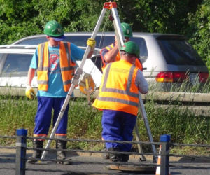 Na Wisłostradzie zapadła się jezdnia