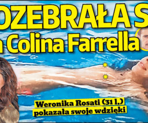 Rozebrała się dla Colina Farrella