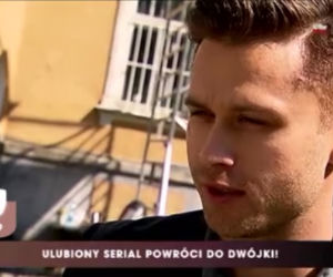 Czas honoru 7 sezon - na planie serialu. Maciej Zakościelny