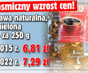 Kosmiczny wzrost cen