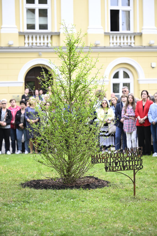 Rocznica masakry na UW. Uczcili pamięć pani Małgorzaty