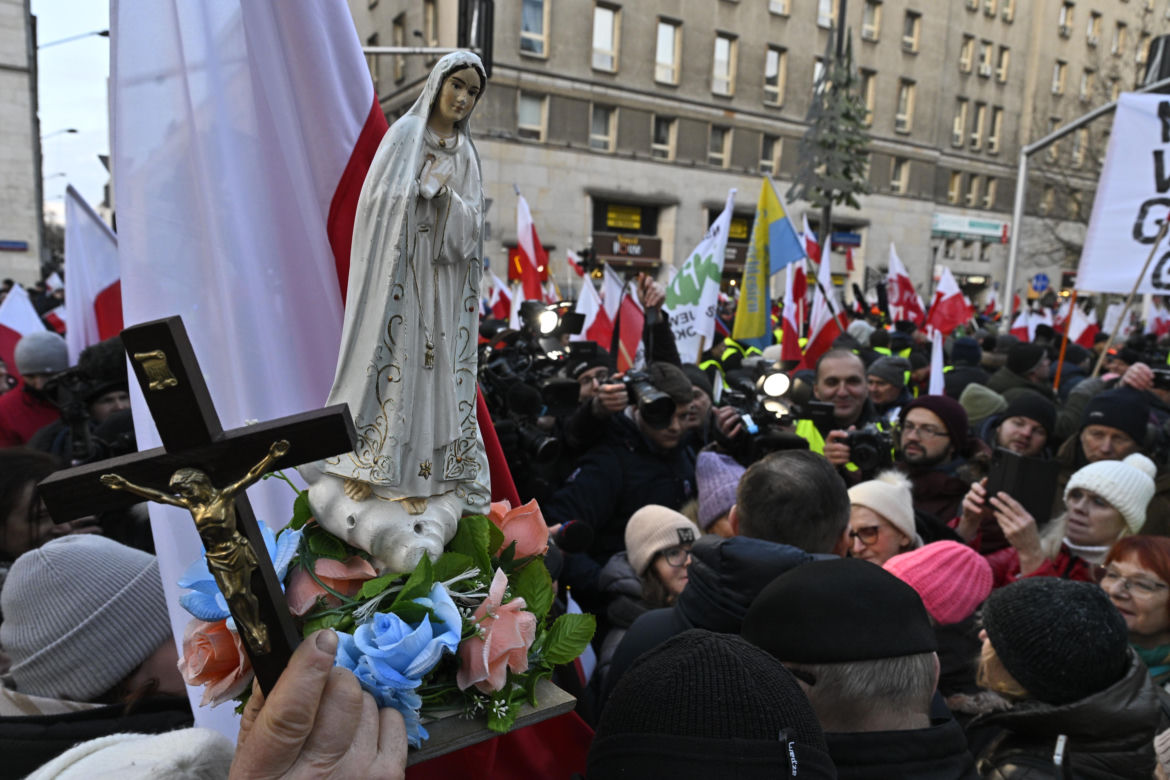 Protest rolników w Warszawie (3.01.2025)