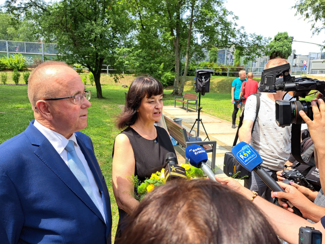 Skwer im. Janusza Kurtyki w Tarnowie - nadanie imienia