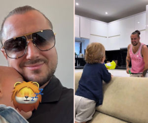 Alek Baron w pięknych słowach do synka przed świętami. „Oczy wpatrzone we mnie leczą w moim sercu wszystko”