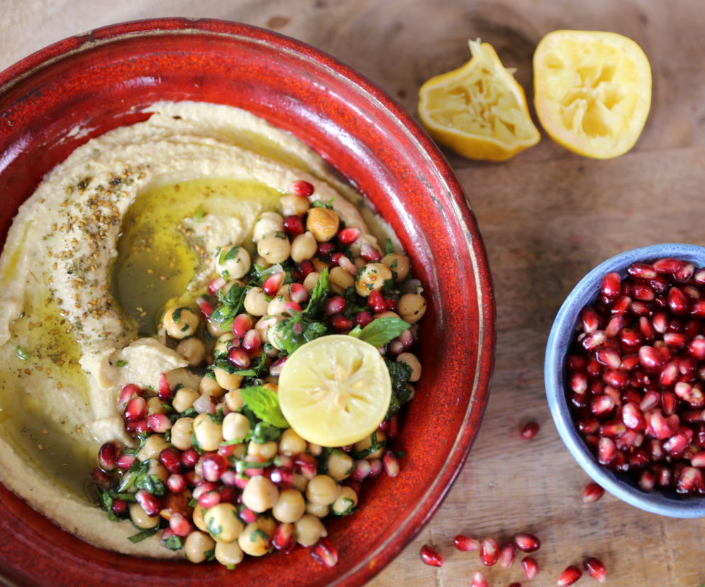 Domowy hummus, czyli pasta z ciecierzycy - przepis Agaty Wojdy
