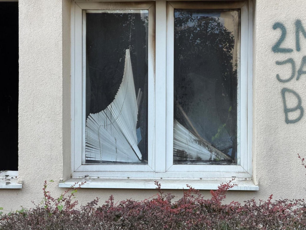 Pożar w alei Szucha