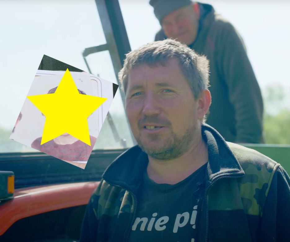 Andrzej z Plutycz w młodości - tak wyglądał bohater "Rolnicy. Podlasie"