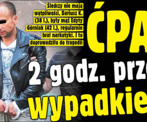 Ćpał 2 godz. przed wypadkiem