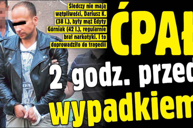 Ćpał 2 godz. przed wypadkiem