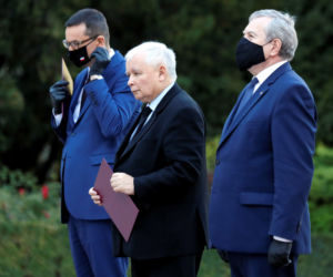 TAK Kaczyński ryzykował zarażenie koronawirusem