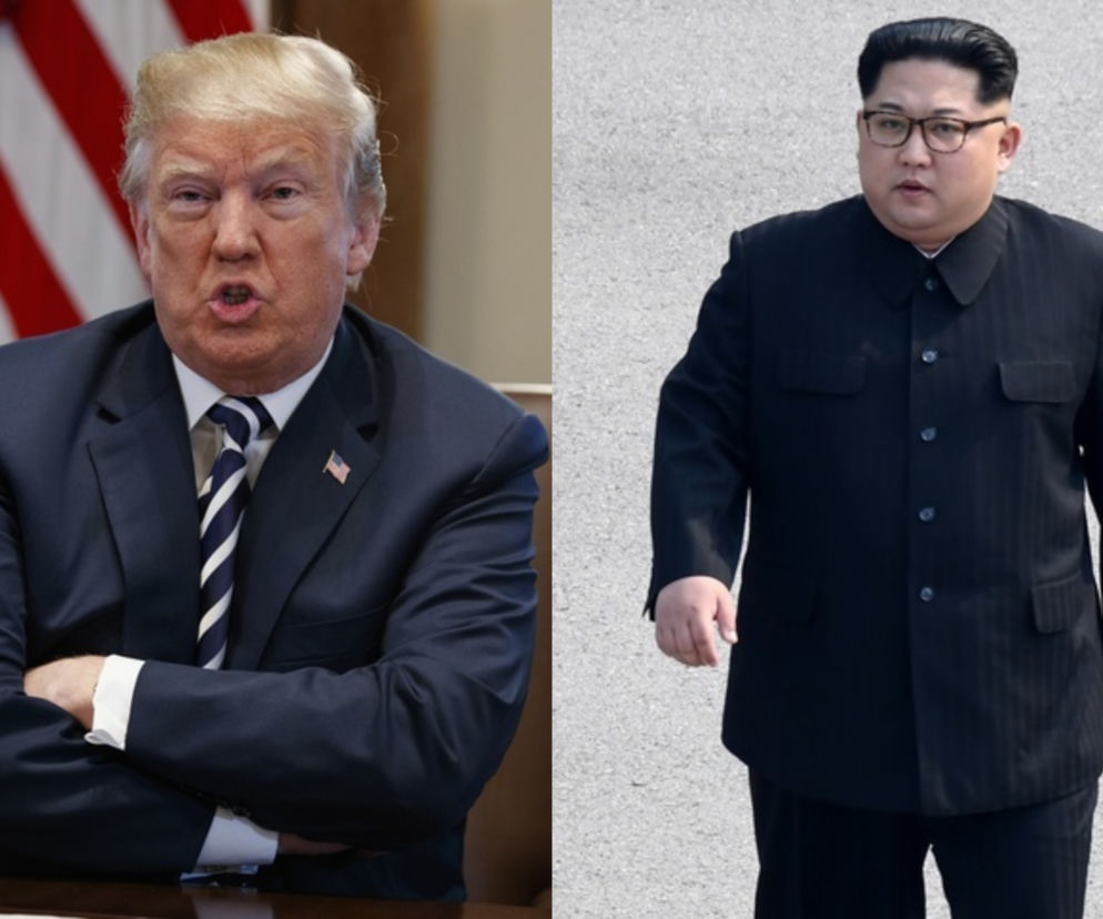 Donald Trump i Kim Dzong Un
