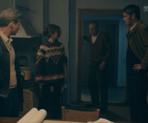 Stulecie Winnych sezon 3, odc. 38: Władek (Arkadiusz Janiczek), Jasiek (Patryk Szwichtenberg), Michelle (Maria Pawłowska), Damian (Paweł Okraska)