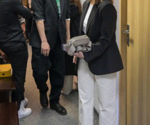 Katarzyna Wajda czekając na rozwód, całowała się w sądzie