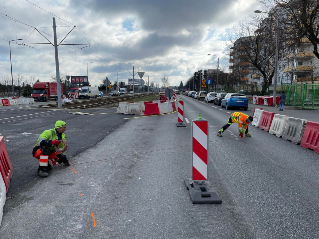 Uwaga kierowcy! Spore zmiany w ruchu na ul. Toruńskiej [ZDJĘCIA]