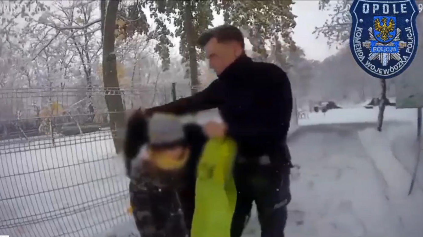 Nysa. Troje dzieci uwięzionych w niecce na skateparku. Groziło im zamarznięcie