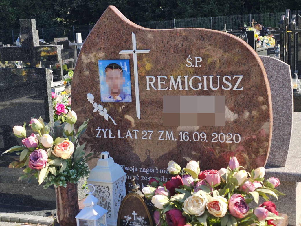 Grób Remka zamordowanego w Krośnie [GALERIA]