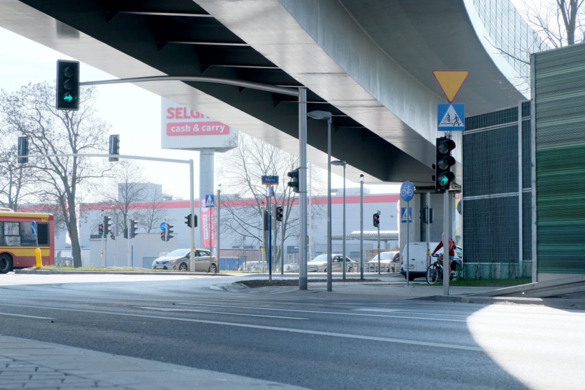 Kierowcy w końcu nie stoją w korku na Żołnierskiej